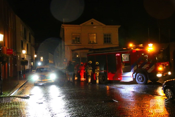 Brandweer groots ingezet voor mogelijke brand in kerk
