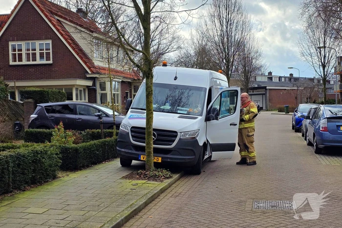 Gaslekkage ontdekt tijdens werkzaamheden