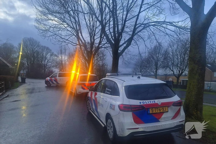 Brand in een woning door gaslek