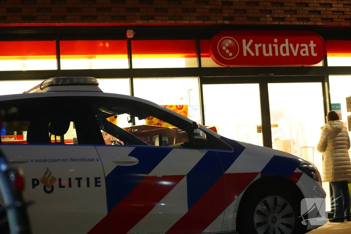 Overval op Kruidvat dader op de vlucht