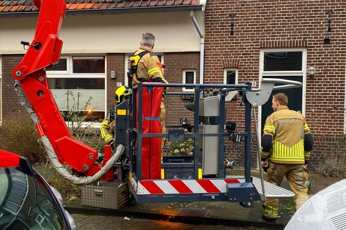 Schoorsteen gecontroleerd na brandmelding