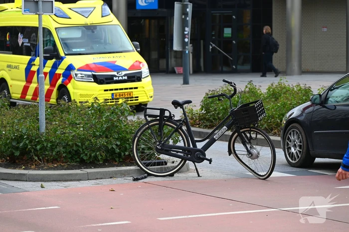Fietser met voorrang aangereden