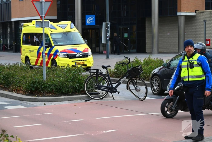 Fietser met voorrang aangereden