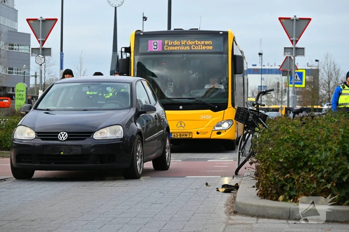 Fietser met voorrang aangereden