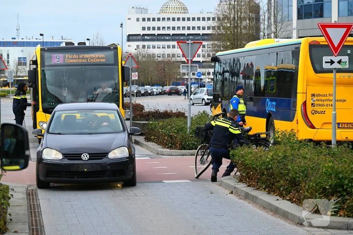 Fietser met voorrang aangereden