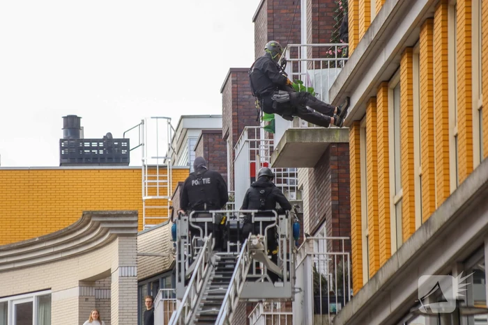 Arrestatieteam ingezet in Appartement