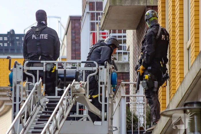 Arrestatieteam ingezet in Appartement