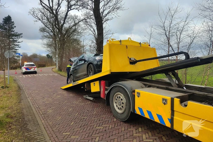 Eenzijdig ongeval zonder verwondingen