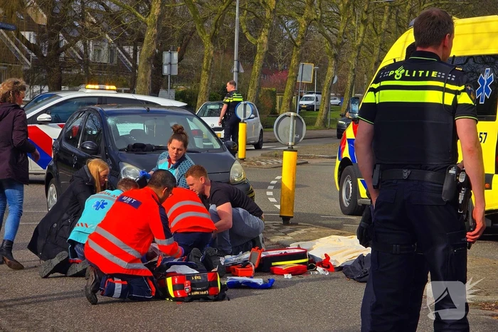 Ernstige aanrijding met fietser