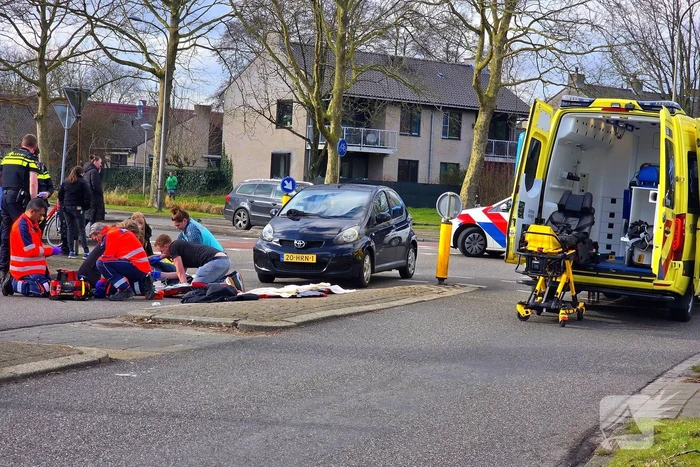 Ernstige aanrijding met fietser