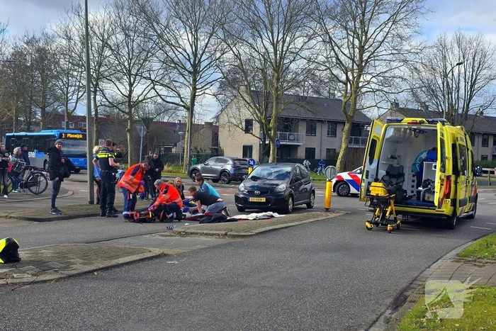 Ernstige aanrijding met fietser