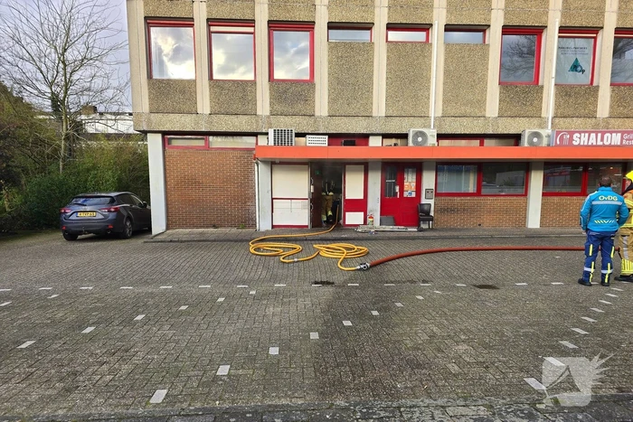 Brand in restaurant zorgt voor grote inzet van brandweer