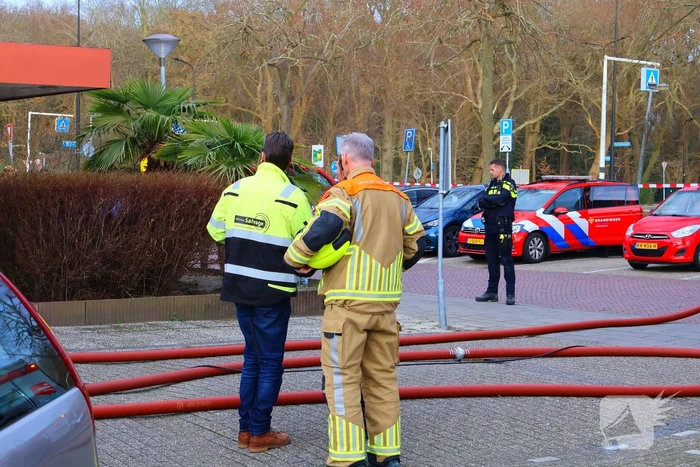 Brand in restaurant zorgt voor grote inzet van brandweer