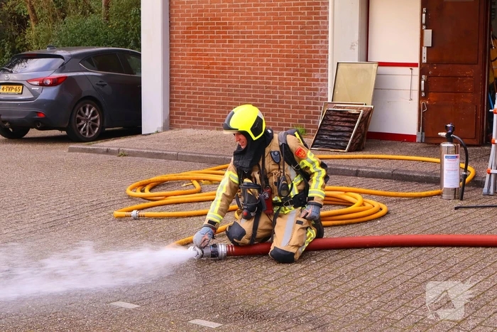 Brand in restaurant zorgt voor grote inzet van brandweer