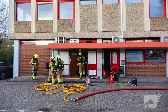 Brand in restaurant zorgt voor grote inzet van brandweer