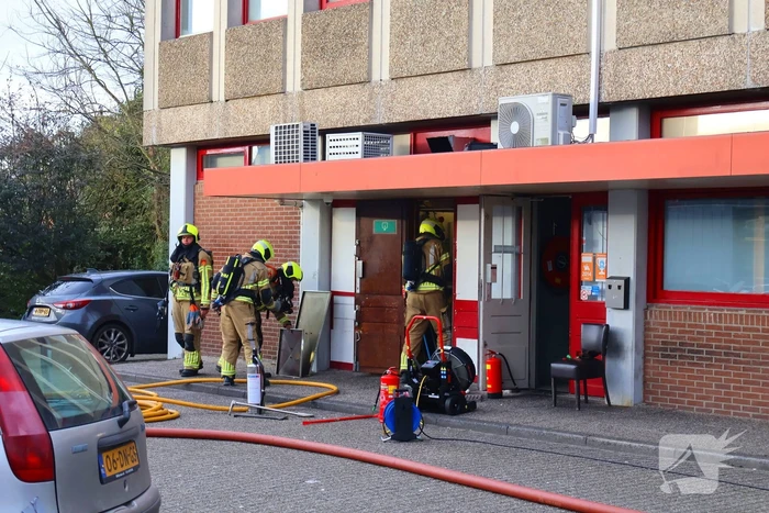 Brand in restaurant zorgt voor grote inzet van brandweer