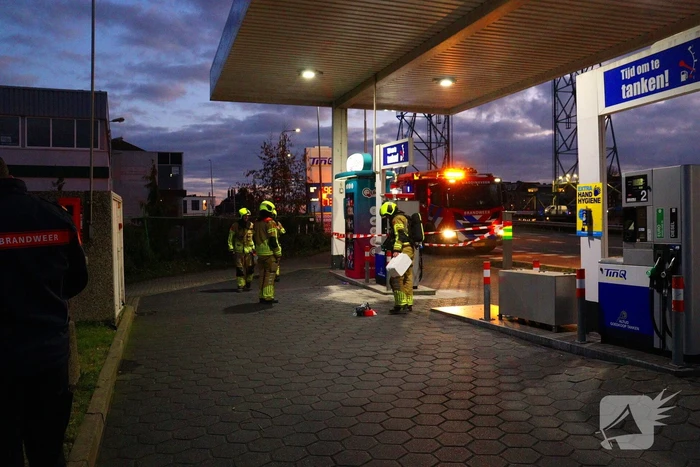 Ongeval gevaarlijke stof bij tankstation
