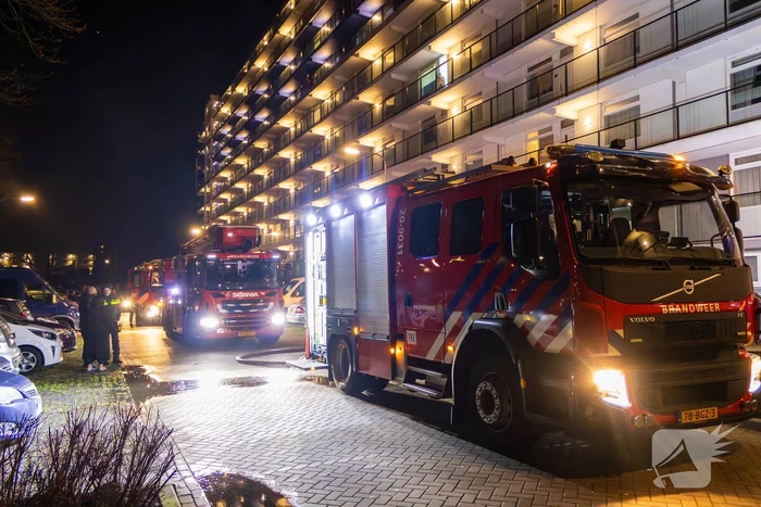 Flatbrand wordt snel onder controle gebracht
