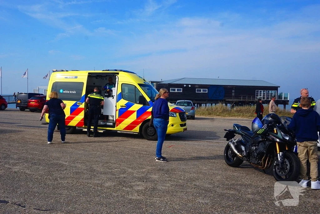 Strand Brouwersdam 112 meldingen Scharendijke 