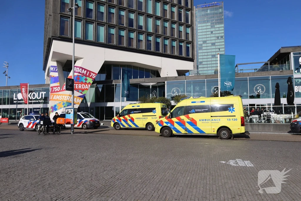 Overhoeksplein 112 melding Amsterdam 