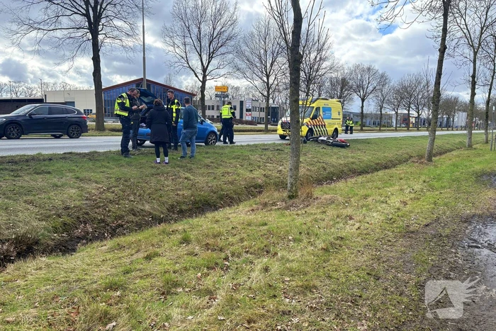 Motorrijder gewond na val op provinciale weg
