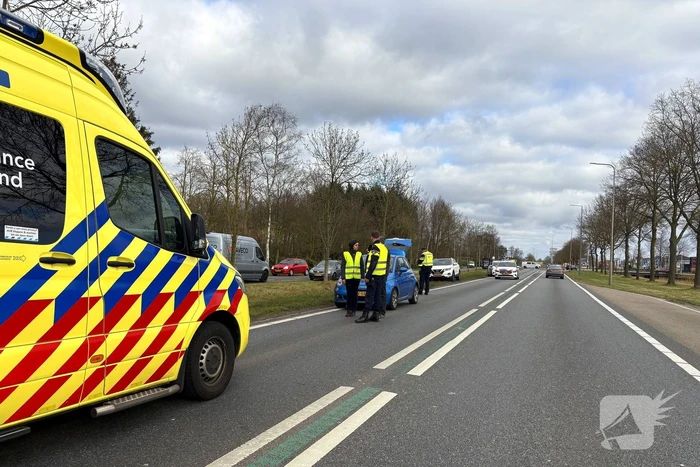 Motorrijder gewond na val op provinciale weg