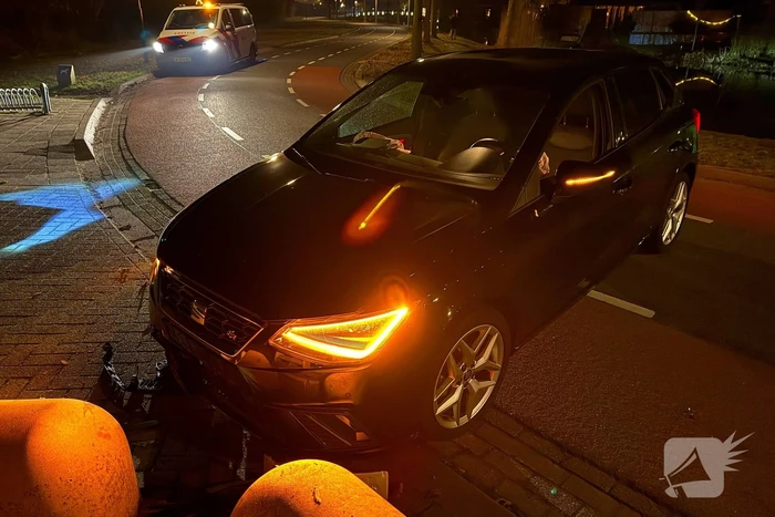 Beschonken bestuurder aangehouden na ongeval