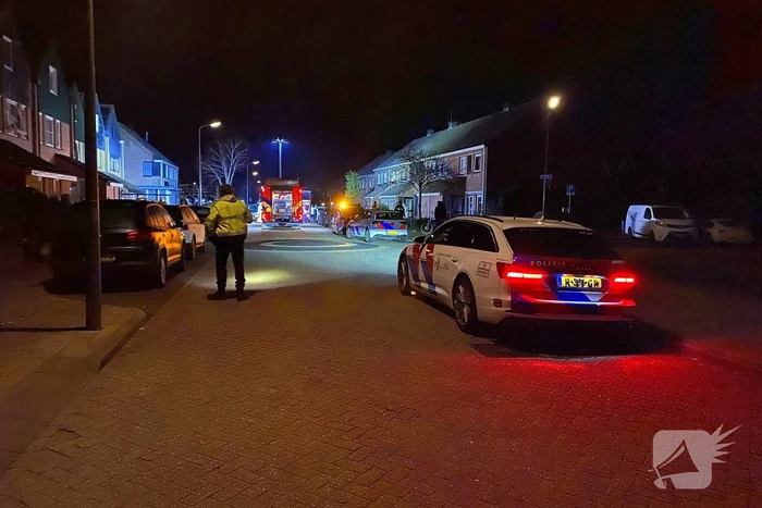 Ongeval laat auto op zijn kant eindigen
