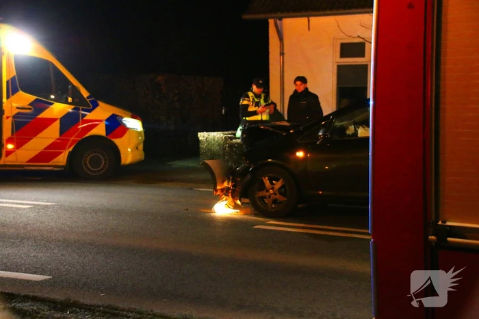 Frontale aanrijding leidt tot gewonden