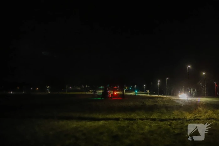 Politiehelikopter landt bij politiebureau voor inzet bij vermissing