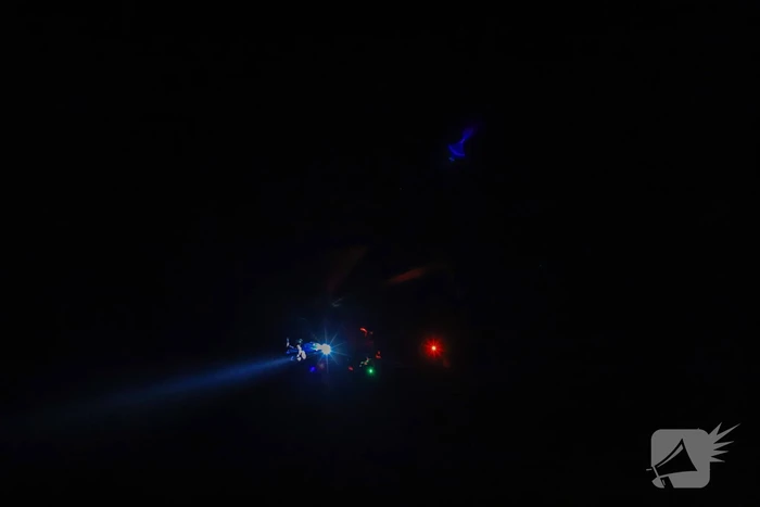 Politiehelikopter landt bij politiebureau voor inzet bij vermissing