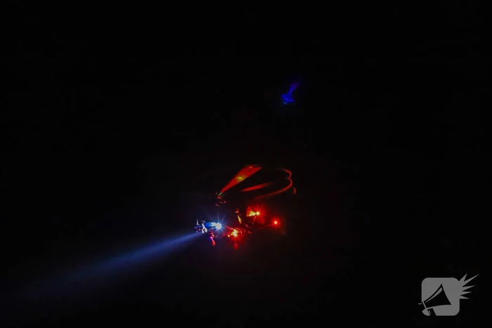 Politiehelikopter landt bij politiebureau voor inzet bij vermissing