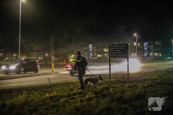 Politiehelikopter landt bij politiebureau voor inzet bij vermissing