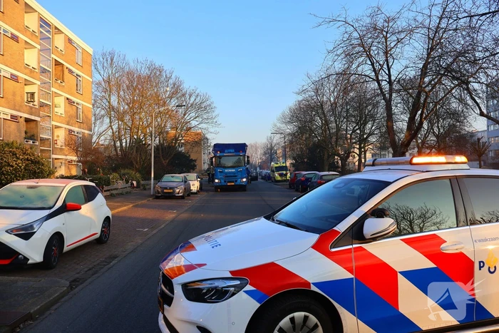 Ongeluk met vrachtwagen en personenwagen