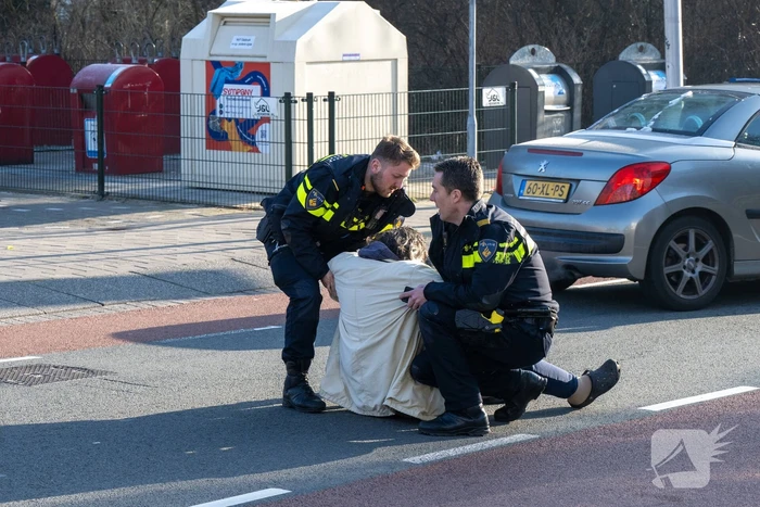 Ongeval tussen fietser en auto