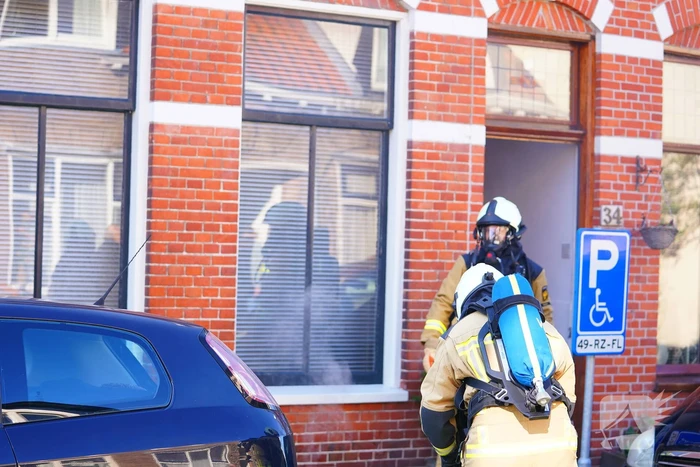 Brand in afzuigkap veroorzaakt rookontwikkeling