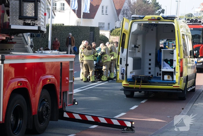 Persoon gewond na val in appartement