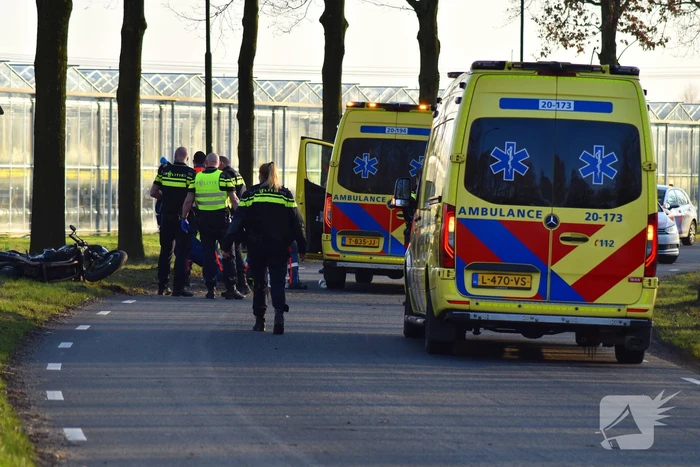 Motorrijder zwaargewond na ongeval
