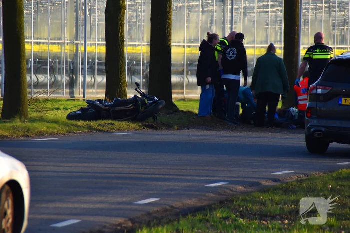 Motorrijder zwaargewond na ongeval