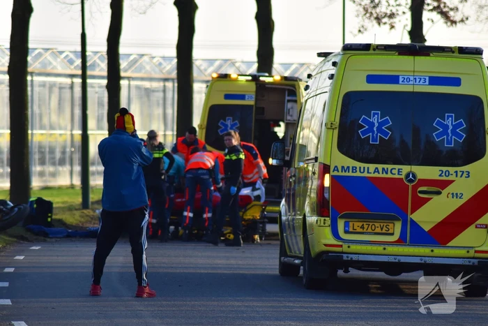 Motorrijder zwaargewond na ongeval