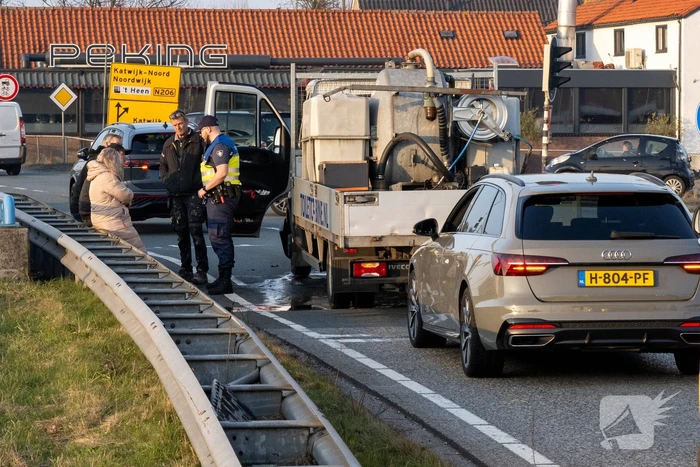 Meerdere voertuigen betrokken bij ongeluk