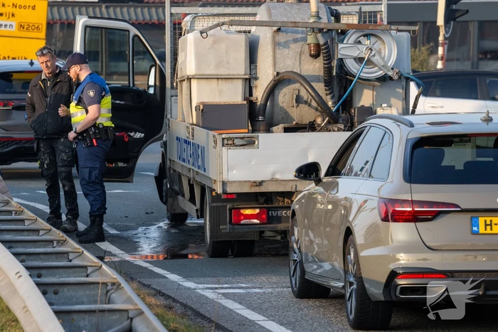 Meerdere voertuigen betrokken bij ongeluk