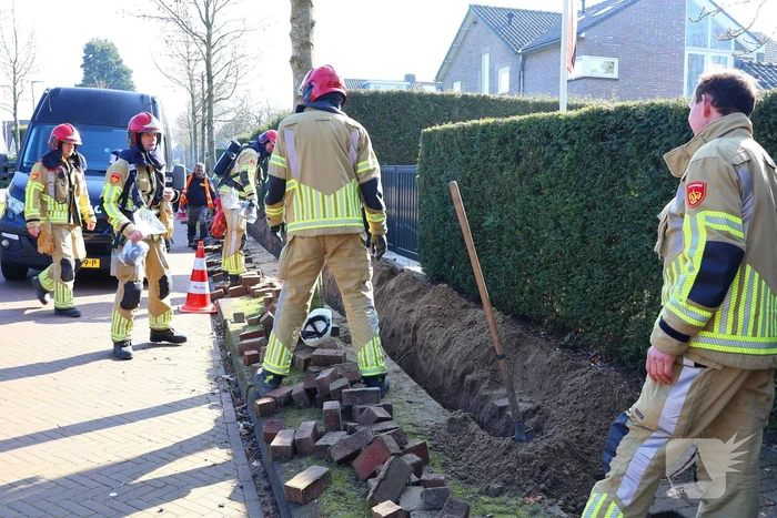 Gaslekkage leidt tot inzet van brandweer