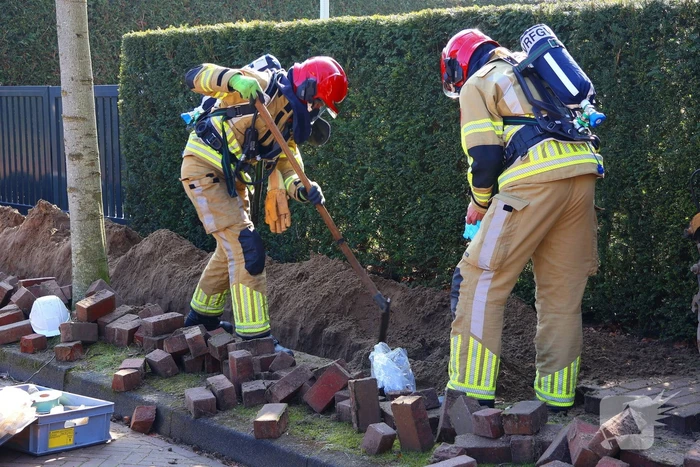 Gaslekkage leidt tot inzet van brandweer