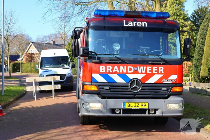 Gaslekkage leidt tot inzet van brandweer