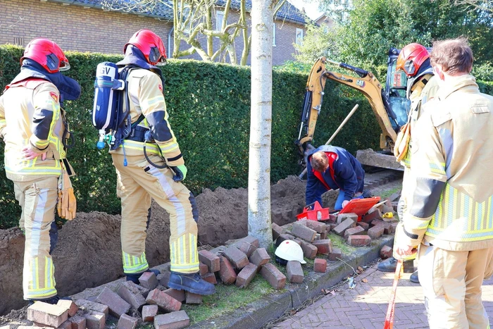 Gaslekkage leidt tot inzet van brandweer