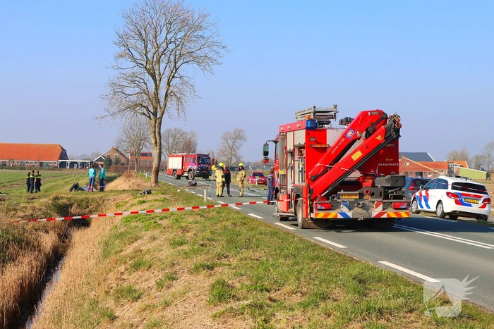 Massale inzet van hulpdiensten na dodelijk ongeval