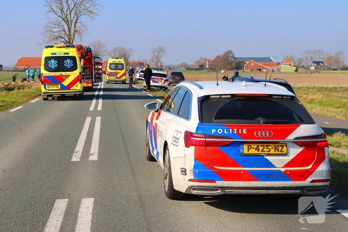 Massale inzet van hulpdiensten na dodelijk ongeval