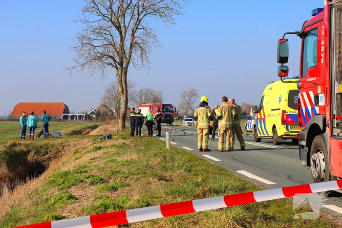Massale inzet van hulpdiensten na dodelijk ongeval