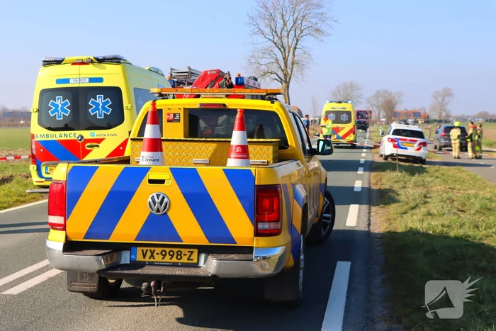 Massale inzet van hulpdiensten na dodelijk ongeval